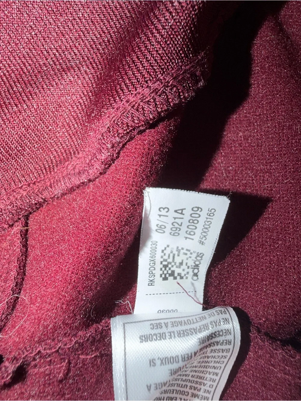 adidas Texas A&M Maroon and White Performance Jacket